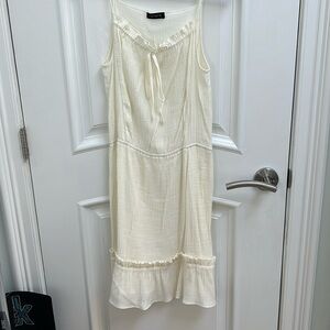 1 state white summer short dress